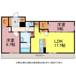 アルフラット大国の物件間取画像